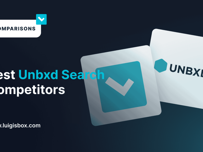 Best Unbxd Search Competitors