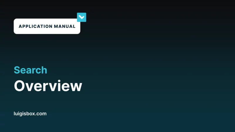 1.01 Search – Overview