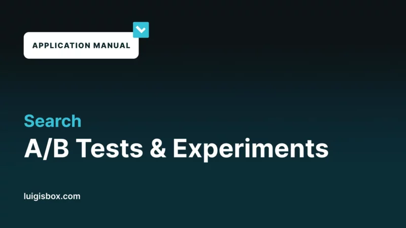 1.19 Search – A/B Tests & Experiments