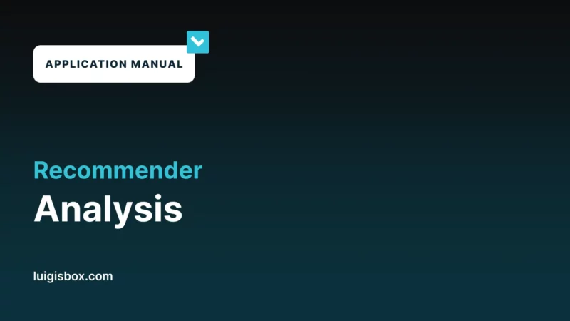 2.01 Recommender – Analysis