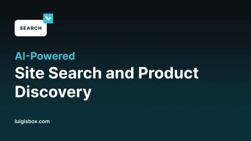 AI-Powered Site Search and Product Discovery